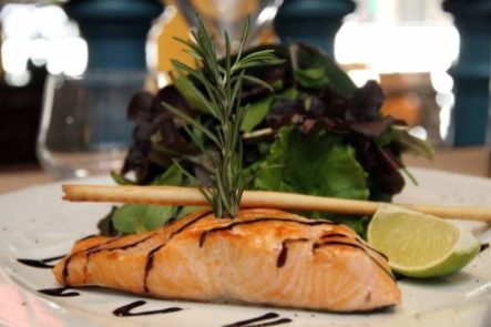 Paris Food And Wine - Salmon plat