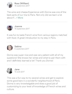 Reviews on AirBnB page 3